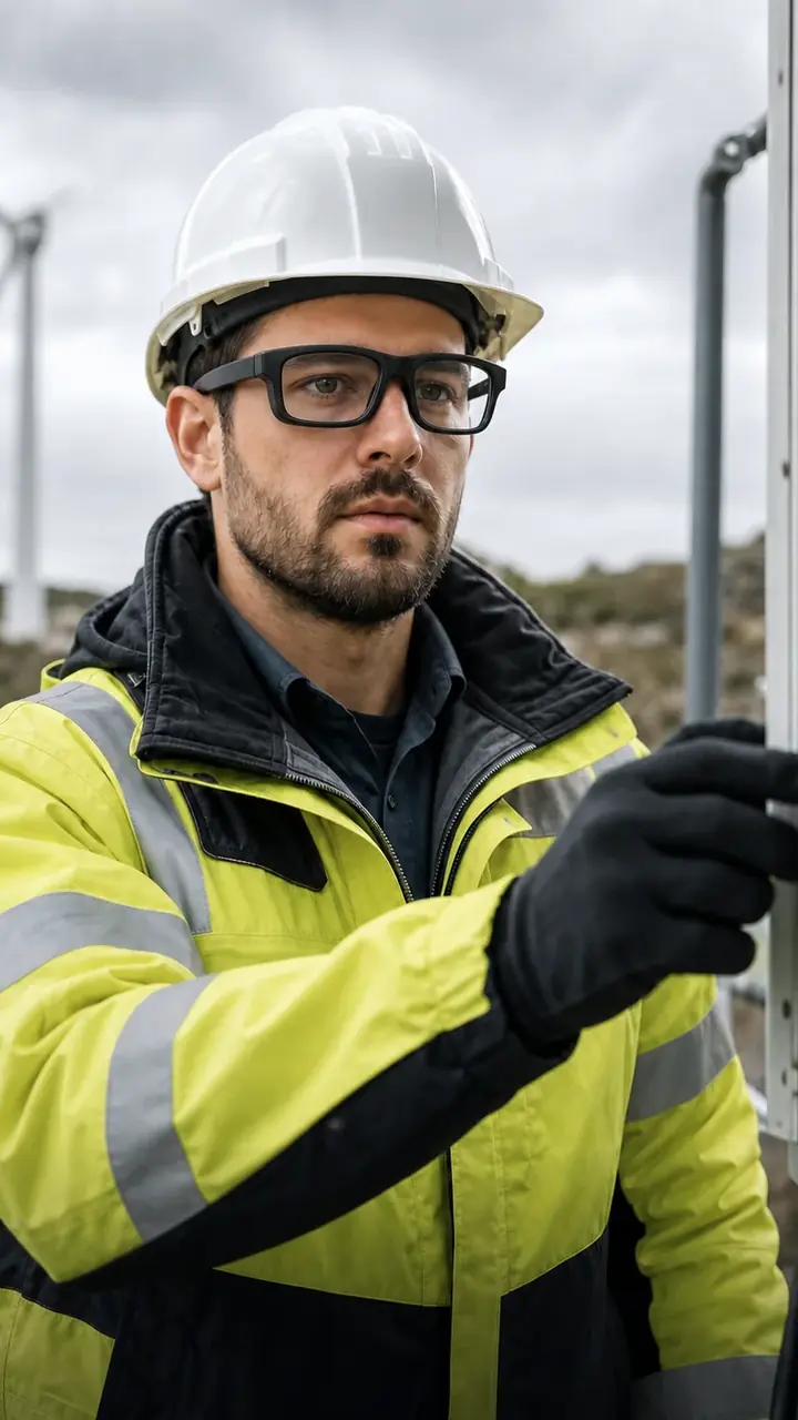 Smart glasses supporting connected outdoor operations for security and field work