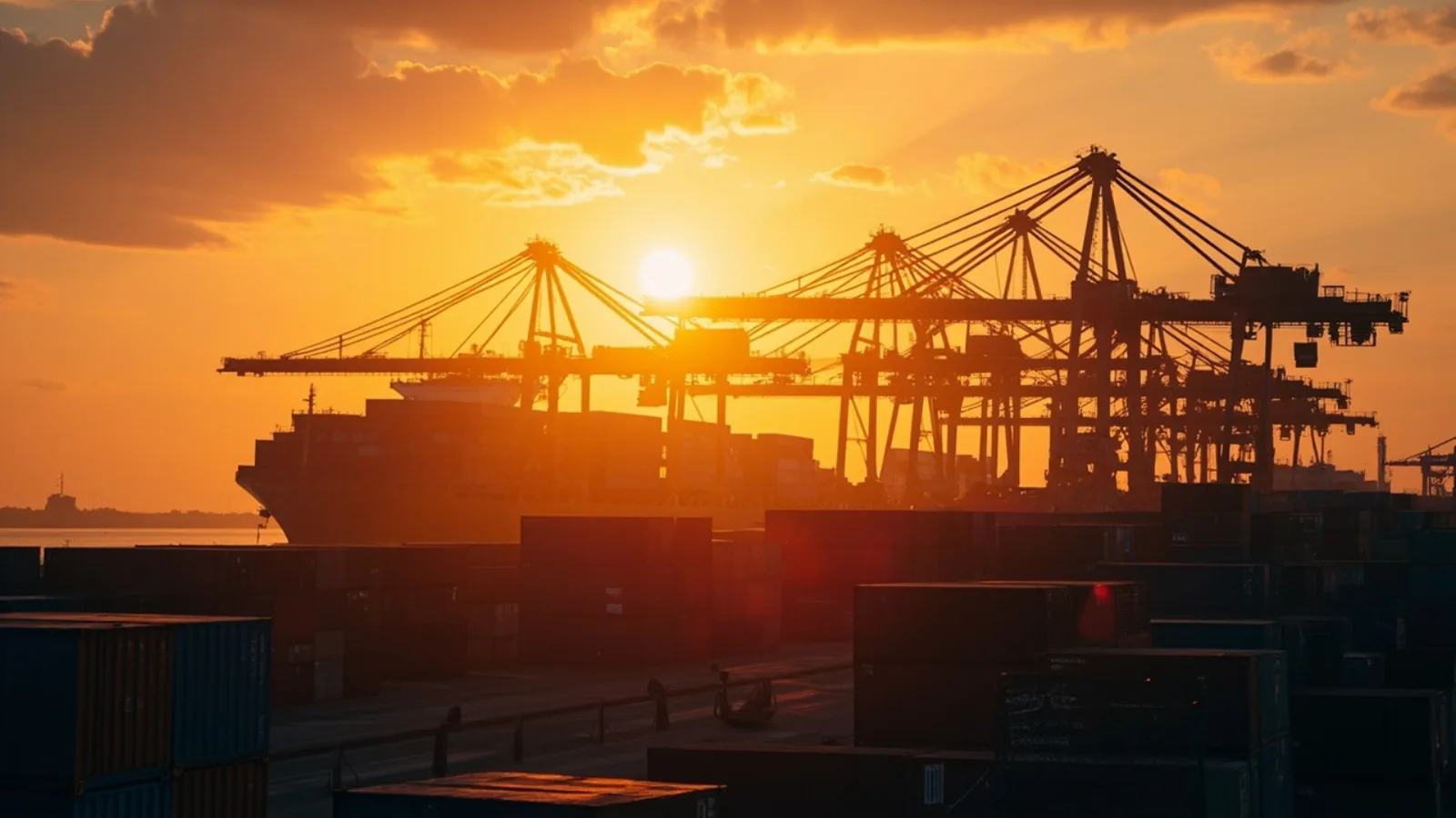 Port operations where field teams coordinate hands-free across large outdoor sites